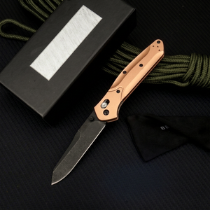 Cuchillo Plegable Tredknix BM940 Industrial Clásico con Hoja Lisa de Aleación de Aluminio S30V para Supervivencia, Entrenamiento y Camping, OEM, Venta al Por Mayor - Product Image 1