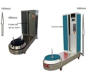 Máquina de embalaje para cajas de cosméticos bolsas de viaje máquinas de embalaje de equipaje <span class=keywords><strong>precio</strong></span> más bajo envoltura de campana palé - Product Image 2