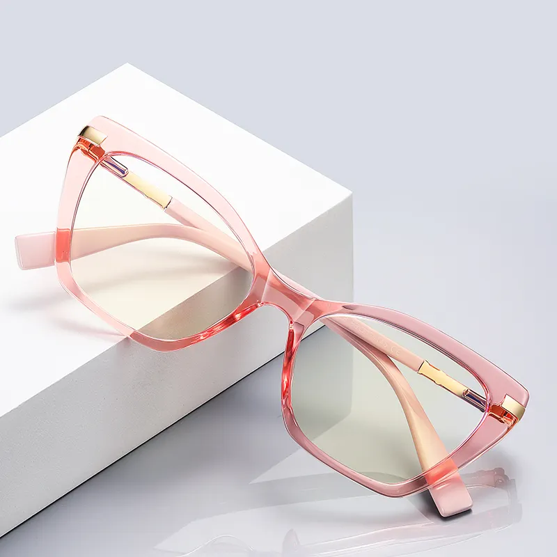 NWOGLSS-gafas de sol personalizadas para mujer, lentes ópticas antirayos azules, 2104