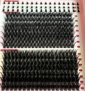 651 Clusters DIY Kit de Pestañas Postizas de Tira Completa Reutilizables de Gran Capacidad, Coloridas y Mixtas, Herramienta de Extensión de Pestañas Segmentadas, Kit de Pestañas en Racimo - Product Image 4