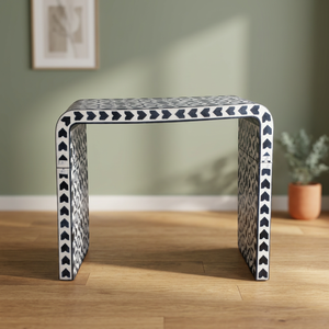 Handmade Bone Inlay <b>Console</b> <b>Table</b> Indian Living Room Modern Furniture - Product Image 2