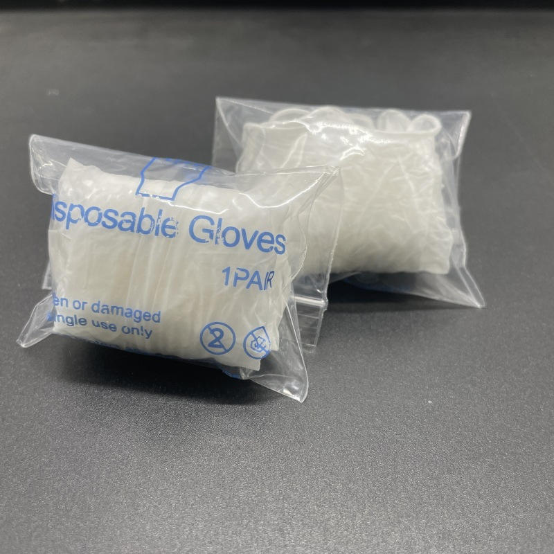 PVC gloves, self-sealing bag packaging