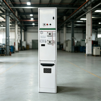 Unidad de Anillo Principal Vertical Compacta Zhixin con Aislamiento de Gas de 12kV, Gabinete Eléctrico Sellado IP67 630A para Energía Municipal