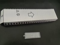 Cuvette en plastique multicellulaire à 12 positions Finlande Konelab pour analyseur 20/20CX/PRIME 30 et 60