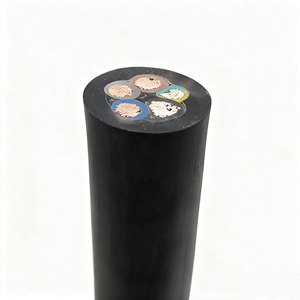 Cable Sumergible de Alta Calidad JHS, Resistente al <span class=keywords><strong>Agua</strong></span> y al Frío, de Cobre Puro 450/750V, Flexible, <span class=keywords><strong>para</strong></span> Bomba de Pozo Profundo, Riego, de Goma - Product Image 2