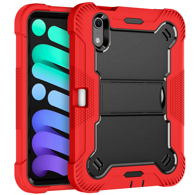 B2B Factory Reinforced Corner Professional Durable Industrial Best Rugged Tablet case for Work Environments for iPad Mini 8 2026