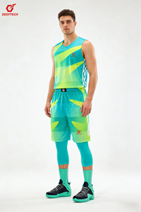 Conjunto de Uniforme de Basquete 100% Poliéster Personalizado com Nome e Número Jersey Fábrica Smyl OEM ODM Atacado Nova Temporada Vendas Quentes - Product Image 4