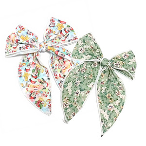 Fermagli per Capelli a Forma di Mickey Mouse con Fiocco Personalizzati all'Ingrosso per Ragazze, Primavera/Estate/Feste/Uso Quotidiano - Product Image 3