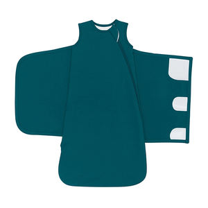 Diseño de logotipo personalizado Sacos de dormir de bambú para bebé Saco de dormir para Recién Nacido Impresión de bebé Cómodo Fácil de envolver - Product Image 1