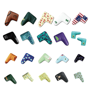 प्राइमस गोल्फ निर्माता उच्च गुणवत्ता वाली कढ़ाई गोल्फ क्लब हेडकवर कस्टम वाटरप्रूफ चुंबकीय गोल्फ पटर हेड कवर - Product Image 5