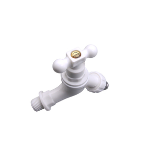 2026 Anti-aging Single T-shaped Handle <b>Wall</b> Mounted Plastic Faucet Bibcock with Nozzle - Product Image 4