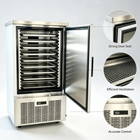 Acier inoxydable commercial 304 refroidi par air -45 ℃   Congélateurs à ultra-basse température, armoires de congélation rapide pour la cuisine