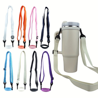 Sangle réglable pour bouteille d'eau, porte-bouteille transversal, étui de transport pour la randonnée, le camping, la salle de sport, accessoire d'hydratation en plein air