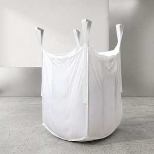Saccone FIBC per Carichi Pesanti da 2 Tonnellate, 5:1, in Polipropilene, Super Jumbo, per Cemento, Trasporto <span class=keywords><strong>di</strong></span> Carichi Voluminosi in Grandi Fabbriche e Settore Minerario - Product Image 1