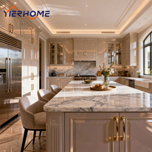 Set di Mobili da Cucina di Lusso Personalizzati con Finitura Opaca |   <span class=keywords><strong>Isola</strong></span> + Progettazione 3D Gratuita + Pre-Assemblata - Product Image 4