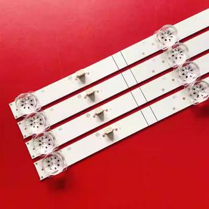 Bande lumineuse LED HX-NO.978 pour téléviseur pour L55M5-5S 5A HRS-XM55T46-4X9-2W-MCPCB 14mm_V6 Bande lumineuse LED de rétroéclairage 9LED 4 pièces Rétroéclairage LED pour téléviseur - Product Image 4