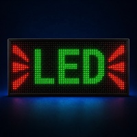 Módulo de Letrero LED de Doble Color para Interiores P4.75, 304x152mm, 64x32, 1R1G, HUB08, Escaneo 1/16, Panel LED Rojo y Verde para Estaciones, Hoteles y Comercios