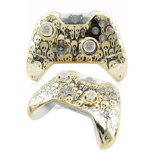 Vàng la hét ma rõ ràng trường hợp đối với <span class=keywords><strong>Xbox</strong></span> một gamepad điều khiển mới được thiết kế phím điều khiển & điều khiển trường hợp - Product Image 4