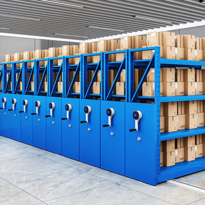 Sistema de Estanterías Móviles a Gran Escala para Almacenes de Comercio Electrónico, Solución Eficiente para el Control de Inventario y la Recolección de Mercancías - Product Image 2