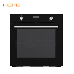 Boutons en métal de four intégré de haute qualité 9 fonctions four ménager encastré en acier inoxydable pour la cuisine