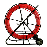 4.5mm 6mm 8mm 9mm 50m 100m 150m câble souterrain en fibre de verre serpent tirant tige de conduit 10mm 11mm 12mm 13mm 14mm 200m 250m 300m
