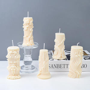 חם למכירה עובש גלילי סיליקון לנרות ארומתרפיה - Product Image 3