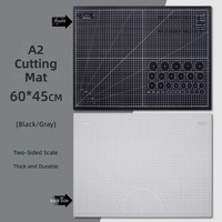 Tapis de découpe A2 double face pour couteaux utilitaires, découpe de papier et sculpture