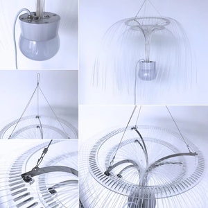 Lampe Méduse LED Fibre Optique Décoration de Noël pour Fête Evénement <span class=keywords><strong>Création</strong></span> d'Ambiance Vacances - Product Image 1