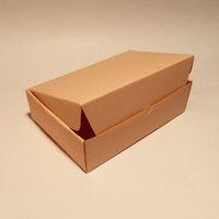 Boîtes d'expédition en carton ondulé, boîtes d'emballage, boîte en papier kraft recyclable pour cadeaux, vêtements, envois plats, publipostage
