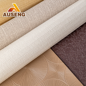 Neues Design Hampton Inn Apartment-Gebäude Flammbeständige ASTM E84 Klasse A CAN/ULC S102 Vinyl-Tapete Wandverkleidung - Product Image 5