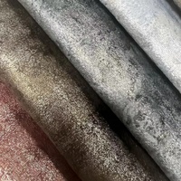 Tissu de canapé en velours de haute qualité en gros d'usine, nouveau design moderne en velours tricoté, tissu de canapé en velours imprimé