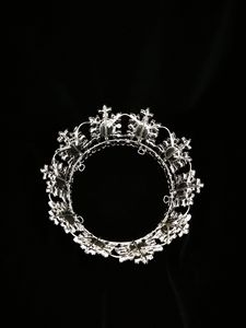 Couronne de reine ronde complète <span class=keywords><strong>Diadème</strong></span> <span class=keywords><strong>Miss</strong></span> World Couronne de reconstitution historique pour femmes - Product Image 3