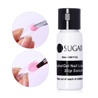 UR SUGAR 20ml Solution Acrylique Transparente Personnalisable avec Logo Gel Poly Liquide pour Extension d'Ongles