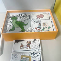 Boîte cadeau de Noël personnalisée en chocolat avec éponge intérieure, emballage magnétique de luxe recyclable, finition brillante ou mate, gaufrage