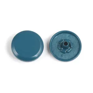 Bouton en métal coloré de vente directe d'usine Logo sur mesure Bouton pression en alliage de zinc pour les vêtements