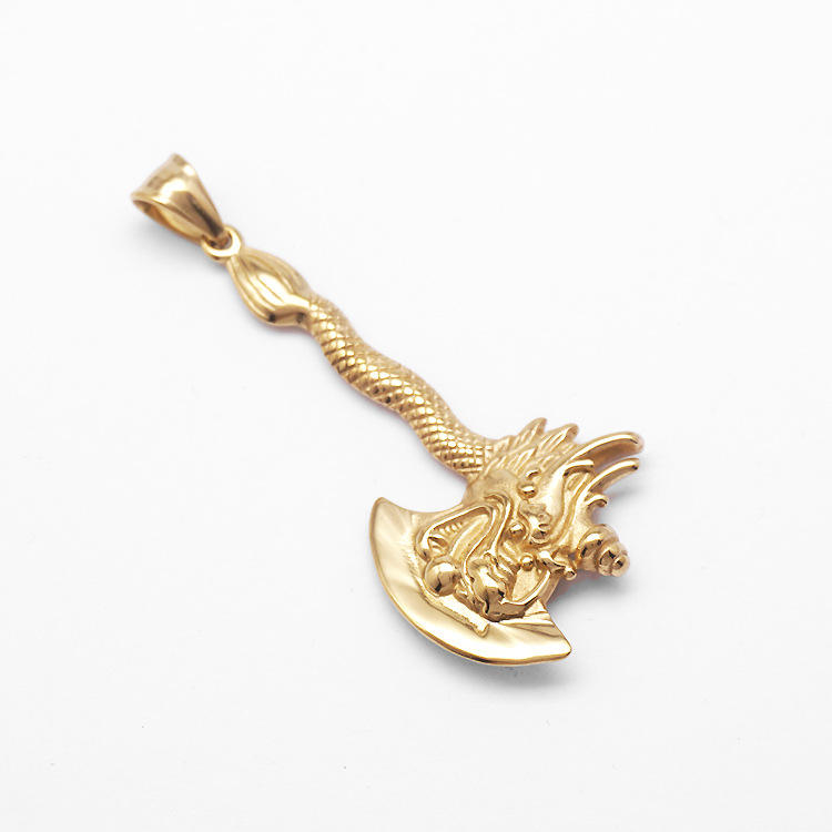 Gold Single Pendant