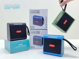 YSF-501 Portable for Blue Tooth <b>Speaker</b> RGB <b>LED</b> Cheap Outdoor Wireless <b>Speaker</b> for Mobile Phone Home Theatre TF USB Function - Product Image 1