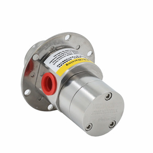 Pompe à engrenages magnétique entièrement étanche, moteur CC sans balais, résistante aux acides et aux alcalis, conception sans fuite, pour l'industrie alimentaire et des boissons, basse pression - Product Image 6