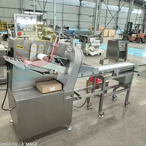 Máquina Cortadora de Embutidos, Queso Mozzarella, Carne Ahumada, Carne Cocida y Fiambres con Control Automático PLC y Grosor de Corte de 1-30 mm - Product Image 1