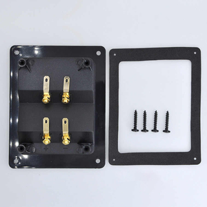Thickened Four-Slot Square <strong>Speaker</strong> Junction Box Full Copper <strong>Binding</strong> <strong>Post</strong> 4 Impedance Full-Range DIY Audio Accessories - Product Image 3