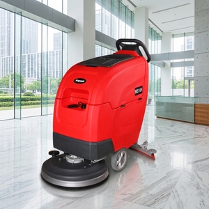 Magwell M510S Nouvelle autolaveuse industrielle à pousser manuellement, alimentée par batterie, avec moteur à brosse et brosse latérale 220V/110V - Product Image 1