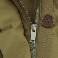 Manteau parka d'automne personnalisé pour femmes veste verte militaire avec grandes poches coupe ample fabricant OEM vente en gros directe de l'usine vestes