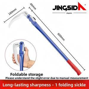 Jingsida açık mısır Scythe uzun saplı katlanır tasarım çim sorgum kesme için açık kullanım için dayanıklı Scythe - Product Image 6