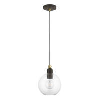 Luminaire suspendu en verre transparent réglable en hauteur, style nordique créatif SIMIG - Protection des yeux, installation facile pour restaurant