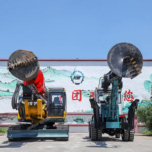 Machine de forage hydraulique pour pieux de fondation photovoltaïques solaires, prix de la machine de forage de pieux - Product Image 3