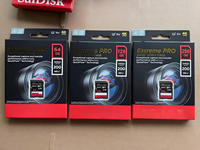 Carte Mémoire SD SanDisk Extreme Pro 200 Mo/s SDSDXXD 32 Go 64 Go 128 Go 256 Go 512 Go 1 To 4K Haute Vitesse