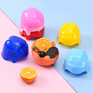 Mini-casque de baseball personnalisé avec logo, bol à glace, gobelet à collation en plastique style stade pour sports et jeux - Product Image 4