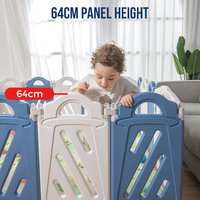 Playpen Bayi Plastik Besar, Playard Portabel, Pusat Aktivitas Anak, Area Bermain Aman untuk Bayi