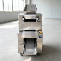 Machine à découper les blocs de pâte en acier inoxydable, équipement de fabrication de bandes de riz gluant pour snacks