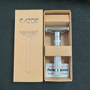Wholesale <strong>Double</strong> <strong>Edge</strong> Blade 1-6 Adjustable Metal Shaving <strong>Razor</strong> for Men Beard Care Safety <strong>Razor</strong> - Product Image 4
